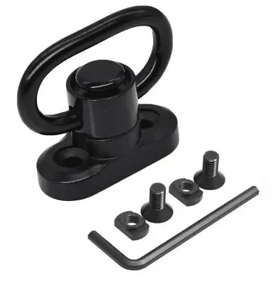 M-LOK QD Sling Swivel Mount Base Quick Detach Airsoft Handguard Rail MLOK UK • £6.55