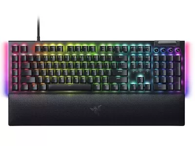 Razer Blackwidow V4 Mechanical Gaming Keyboard - Linear Yellow Switches • $299