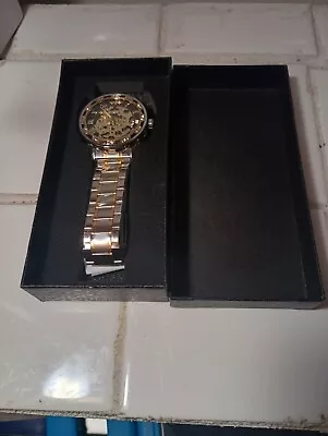 Mechanical Men's Watch Luxury Skeleton With Box • $19.99