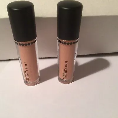 2x Mac Cremesheen Glass  Lip Gloss Fashion Whim • $19