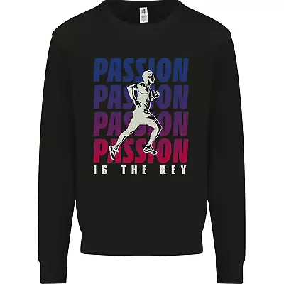 Running Passion Is The Key Runner Marathon Kids Sweatshirt Jumper • $35.90