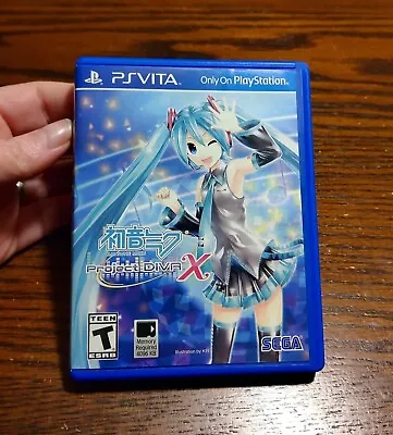 Hatsune Miku Project Diva X For PlayStation Vita WITH POUCH Tested See Pics/Desc • $60