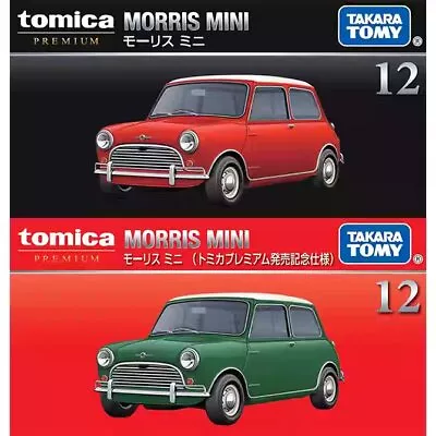 Takara Tomy Tomica Premium 1/60 Diecast Model Car No.12 Morris Mini 2X SET • $40.25