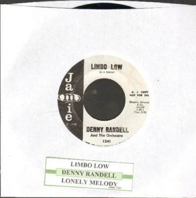$16.80 • Buy Randell, Denny - Limbo Low Jamie 1241 Promo Vinyl 45 Rpm Record