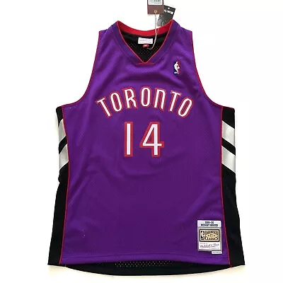 Toronto Raptors Muggsy Bogues Mitchell & Ness 1999/00 Size Xl Swingman Jersey • $130