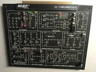 Lab-Volt DC Fundamentals 91001-20 Board • $39