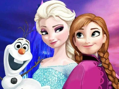 $20 • Buy Full Drill Diamond Painting Diamond Art AU Stock FROZEN ANNA ELSA OLAF