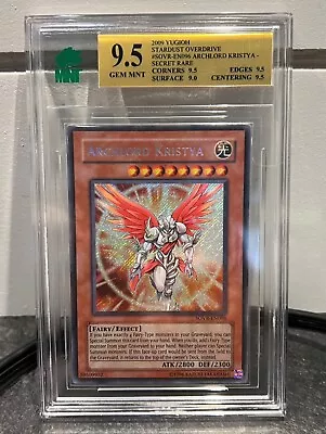 Archlord Kristya - SOVR-EN096 - Unlimited Edition - Secret Rare - Graded 9.5 • $125.62