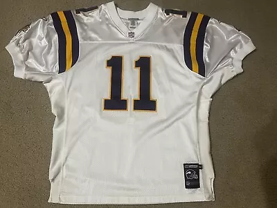 Authentic Reebok Minnesota Vikings Daunte Culpepper Throwback Jersey Size 52 • $165