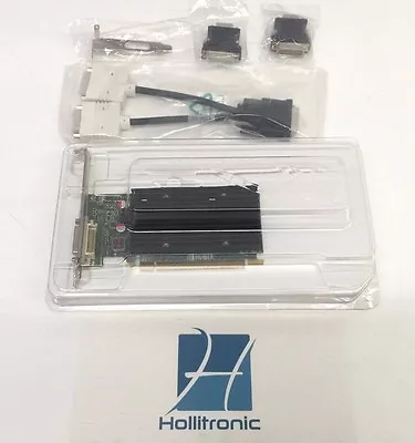 NVIDIA NVS 300 PNY VCNVS300X16-T 512MB PCI-e DVI Video Card With Connectors • $17.50