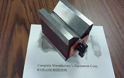 $82 • Buy 3-11/16x2-5/8x4  On/off Magnetic Knob V-BLOCK 260 Lbs Mag Power 706P-260