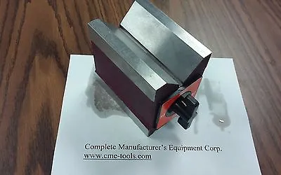 3-11/16x2-5/8x4  On/off Magnetic Knob V-BLOCK 260 Lbs Mag Power 706P-260 • $82