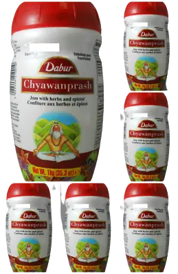 6 Jars Dabur Chyawanprash Ayurvedic 500grams Aids Allergy • $52