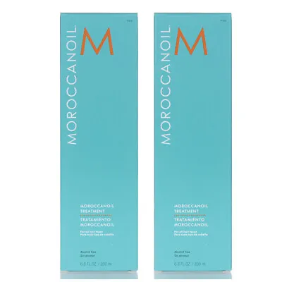 Moroccanoil Treatment Oil With Pump 200 Ml / 6.8 Oz ( PACK OF 2 ) • $129.99