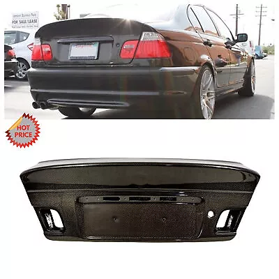 Bmw E46 M3 Csl Style Carbon Fiber Trunk Lid For All E46 Sedan 1999-2005 3 Series • $945