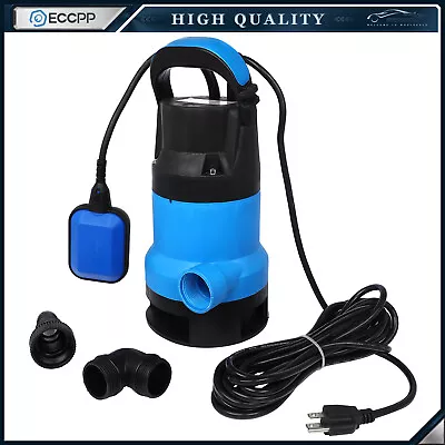 1/2HP Water Pump Submersible Flooding Swimming Pool 2000GPH Emergency Draining • $55.39