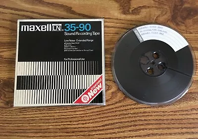 Maxell Sound Recording Tape With Music Recorded • $14.99