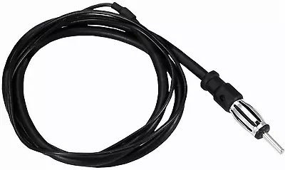 Enrock EKMR1 Marine Flexible Hideaway Cable Wired AM/FM Radio 22  Antenna (Black • $40.52