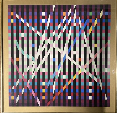 $1000 • Buy Yaacov Agam Lithograph Signed And Numbered