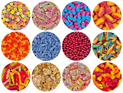 VEGAN SWEETS Pick N MIX By Happy Candy 100g 200g 600g 1kg CHRISTMAS HALLOWEEN • £1.75