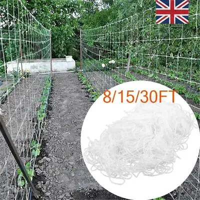 £5.24 • Buy Plant Support Netting Fruit Climbing Mesh Garden Vegetable Pea Bean Grow Fence