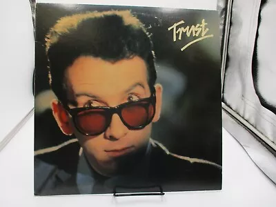 Elvis Costello & The Attractions  Trust  Vinyl LP Record Ultrasonic Clean EX  • $18.66