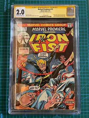 Marvel Premiere #15 - CGC 2.0 - Signed By Roy Thomas • $140