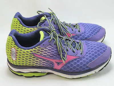 Mizuno Wave Rider 18 Running Shoes Women’s Size 10.5 US Excellent Plus Condition • $38.78