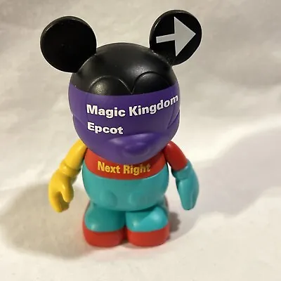 Disney Vinylmation - 3  Park Series 6 WDW Road Sign Variant Magic Kingdom Sign • $18