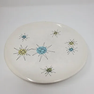 Vintage Franciscan Starburst Salad Plate 8  Mid Century Modern Atomic Starburst • $35