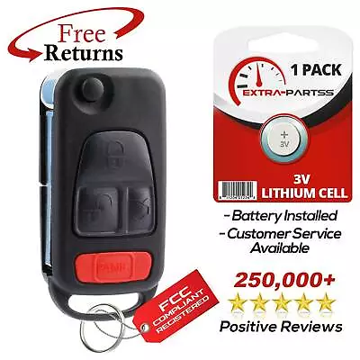 For 2001 2002 2003 Mercedes Benz ML 320 Keyless Remote Fob Flip Key NCZMB1K • $44.95