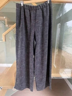£0.99 • Buy Ladies Trousers Oska 2 Elastic Waist Lo0se Fit 