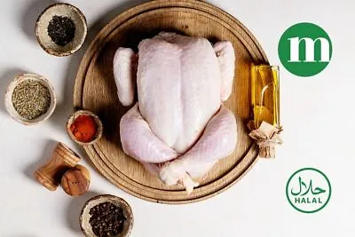 Fresh Halal British Chicken 800-900g - Free Butcher Service • £13.99