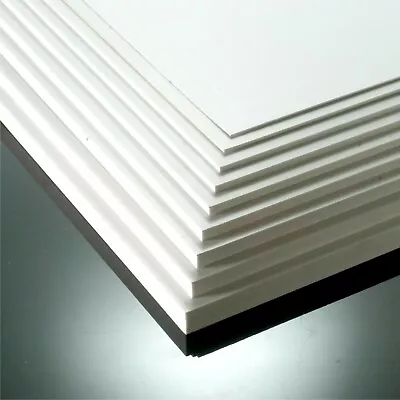 White Foamex Foam Board - 5mm Thick - A2 Sheets (420mm X 594mm)  • £13.99