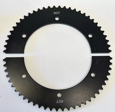 Split Aluminum Sprocket 60 Tooth For 35 Pitch Chain • $39.78