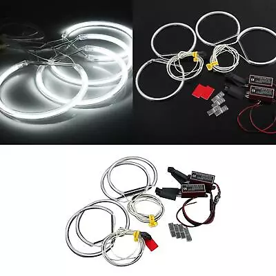 1 Set White Led CCFL Angel Eyes Halo Rings Lights Lamp For BMW E36 E38 E39 E46 H • $23.66