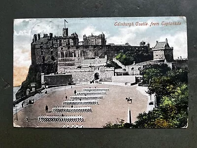 GB - 1906 King Edward VII -Edinburgh Castle Denny Postmark • £1.75