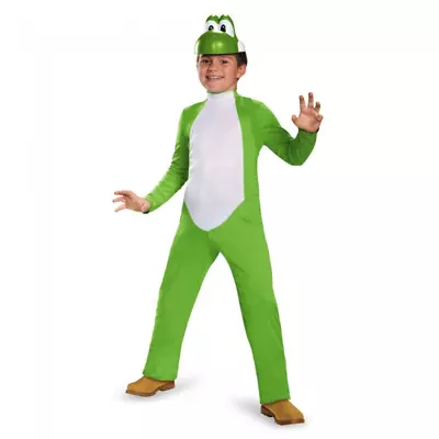 Yoshi Deluxe Child Costume Super Mario Bros Nintendo Inflatable Shell Game • $56.96