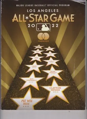 2022 MLB All-Star Game- MidSummer Classic - July 19 2022 Program • $9.99