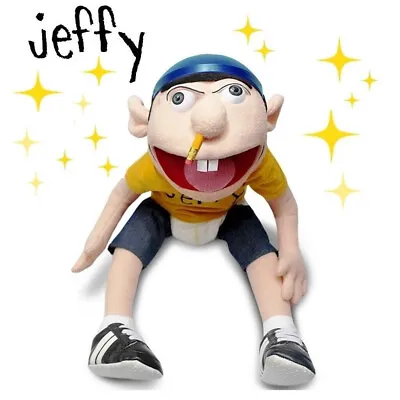 Jeffy Puppet Cheap Sml Jeffy Hand Puppet Plush Toy 23  Stuffed Doll Kids Gift &* • $43.23
