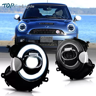 VLAND Full LED Headlights For 2007-2015 Mini Cooper R56 R57 R58 R59 W/Sequential • $325