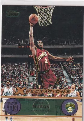 2001 Topps Xpectations NBA Basketball Card No. 18 Desmond Mason • $1.44