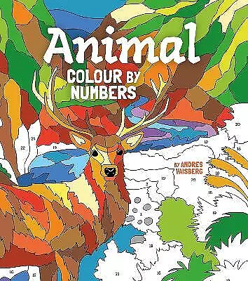 Animal Colour By Numbers - 9781398814882 • £7.18