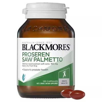 Blackmores Proseren Saw Palmetto Prostate Health 120 Tablets • $51.99