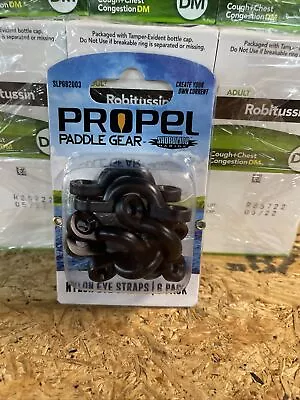 Shoreline Marine Propel Paddle Gear Kayak Nylon Eye Straps 6-Pack W/Hardware • $9.95