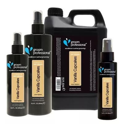 £9.49 • Buy Groom Professional Vanilla Cupcakes Pet Cologne - Long Lasting Scent