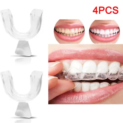 4Pcs Silicone Night Mouth Guard For Teeth Clenching Grinding Dental Mouth-LU • $5.05