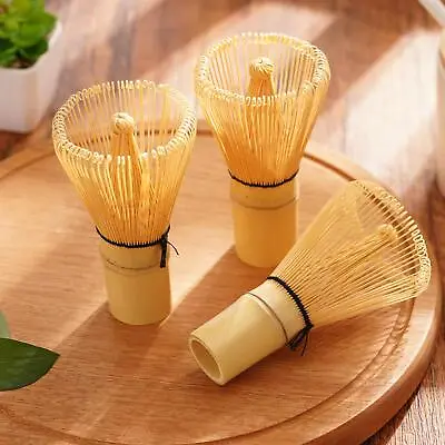 $10.92 • Buy Ceramic Pottery Natural Bamboo Matcha Bowl Whisk Holder Japanese Style Tea Sets