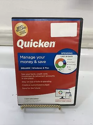 Quicken Deluxe 2020 Manage Your Money & Save For Windows & Mac • $29.99