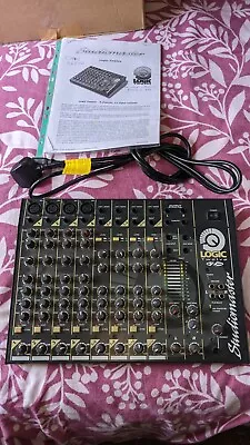 Studiomaster Logic Twelve Mixer. 8 Channel 12 Input Console. Used. • £50